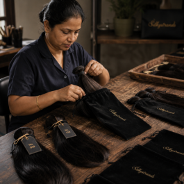Temple hair sourcing